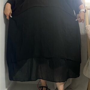 Elegant Black Women's Skirt